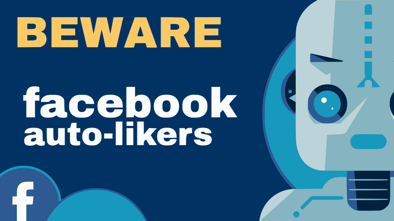 facebook auto-liker robot banner