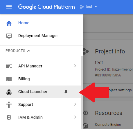setup and install wordpress on google cloud platform click-to-deploy