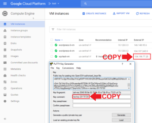 google cloud windows ftp server not connecting