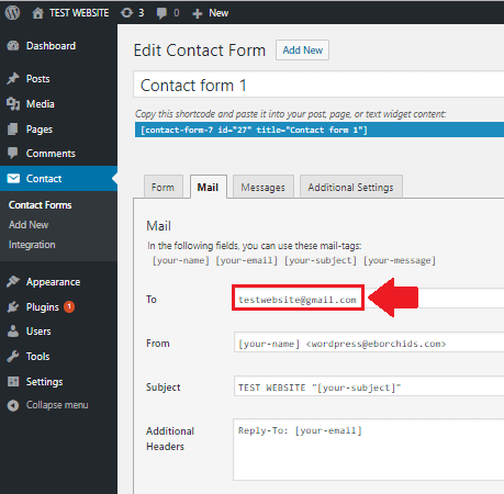 Setup Contact Forms in WordPress on Google Cloud