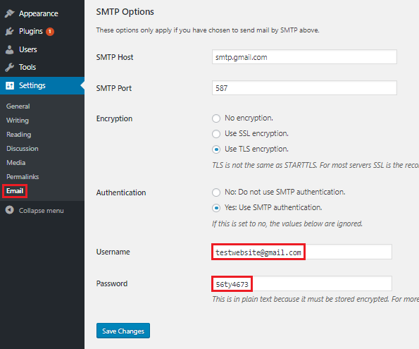 Setup Contact Forms in WordPress on Google Cloud