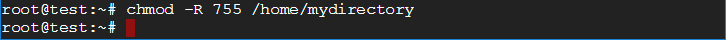  linux commands with examples change directory permissions
