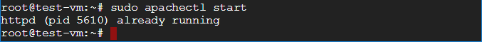  linux commands with examples start apache server