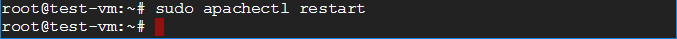  linux commands with examples restart apache server