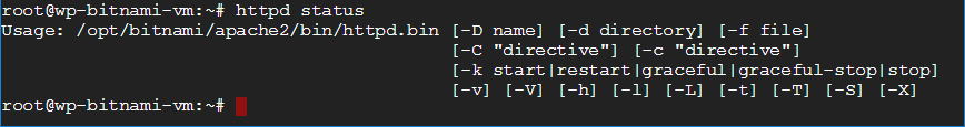  linux commands with examples check server status bitnami