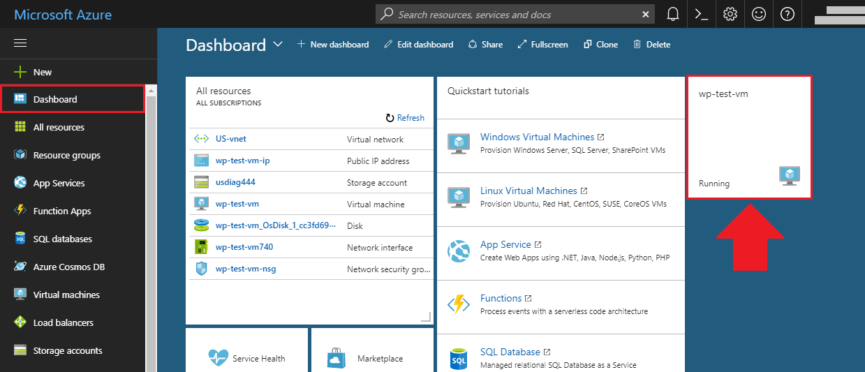 transfer domain name to azure copy virtual machine ip