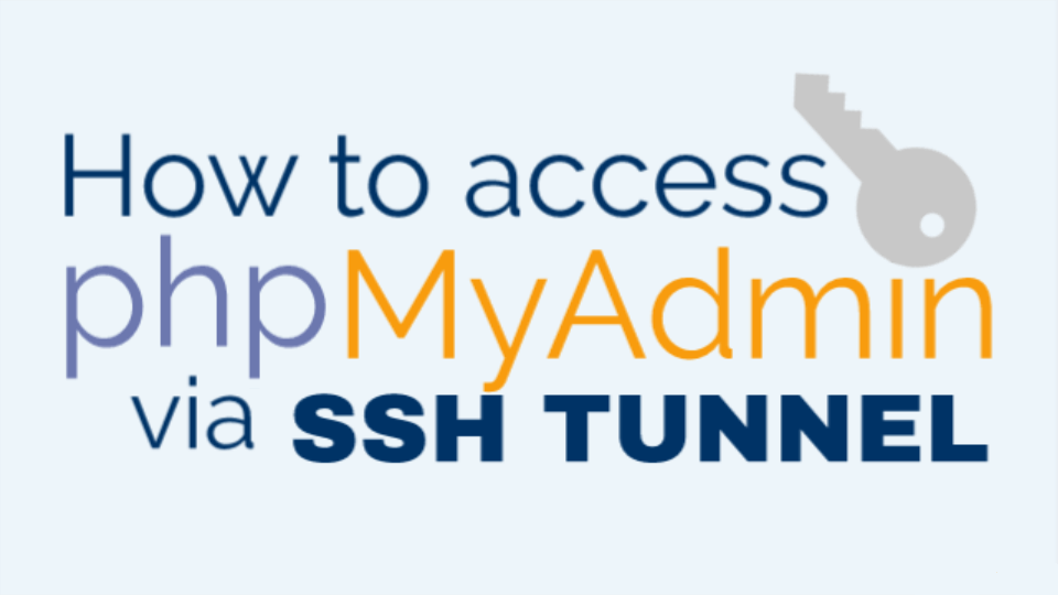 access phpmyadmin
