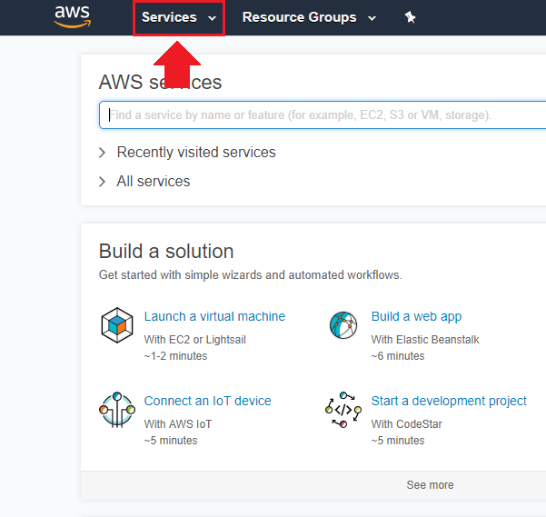 transfer domain to aws