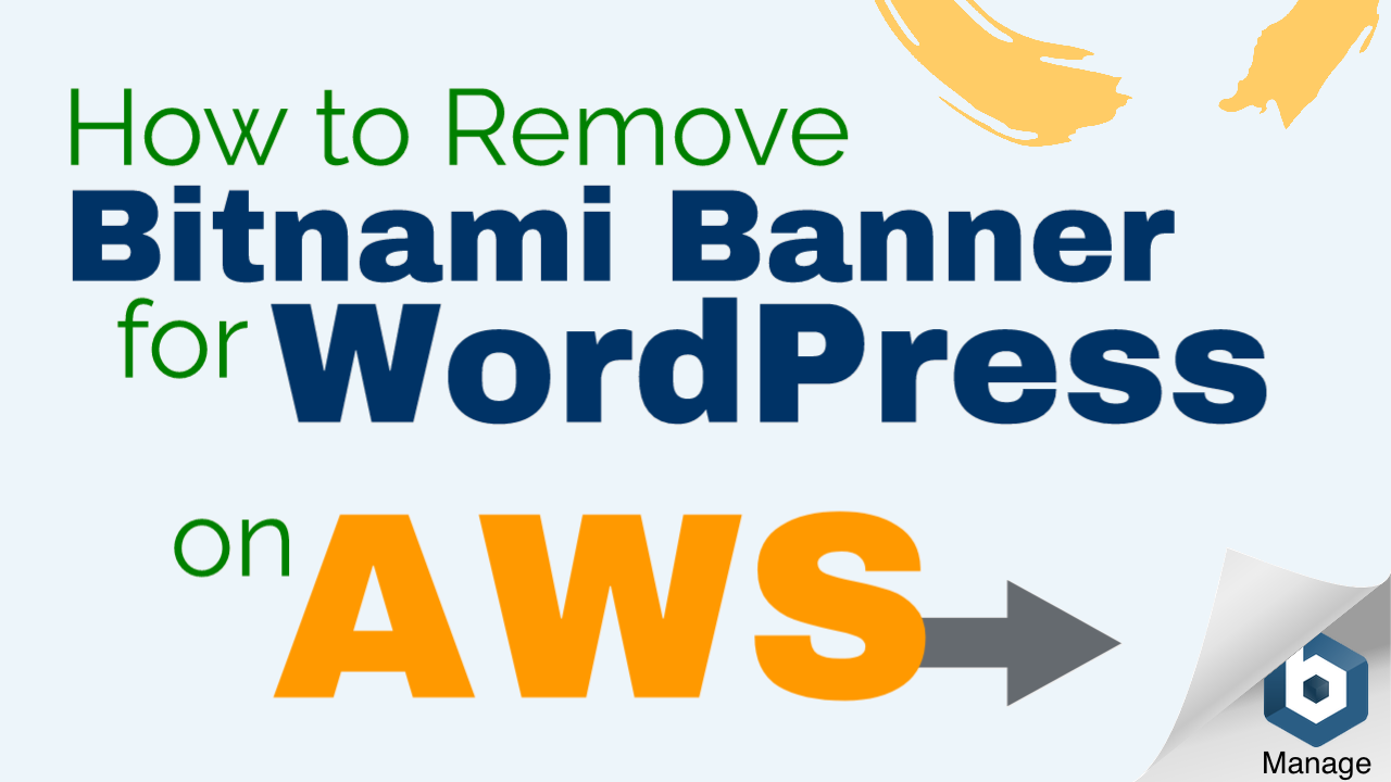 remove bitnami banner wordpress aws