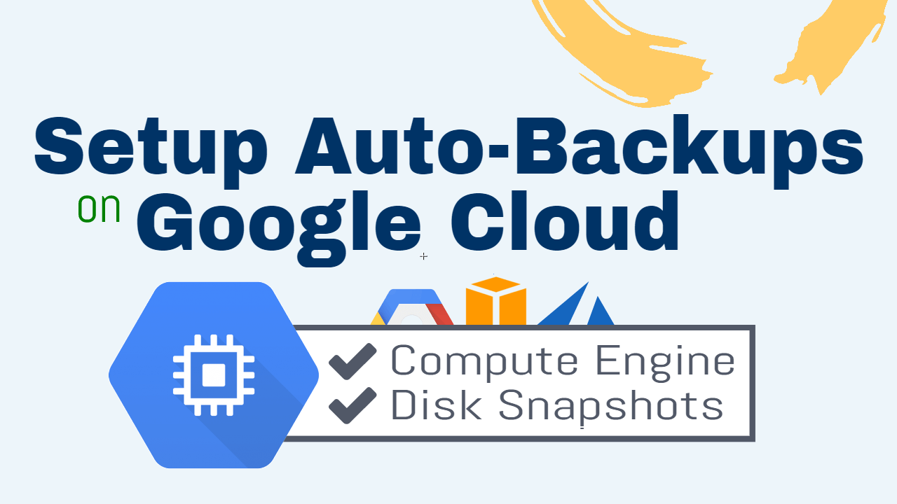 google cloud automatic backups